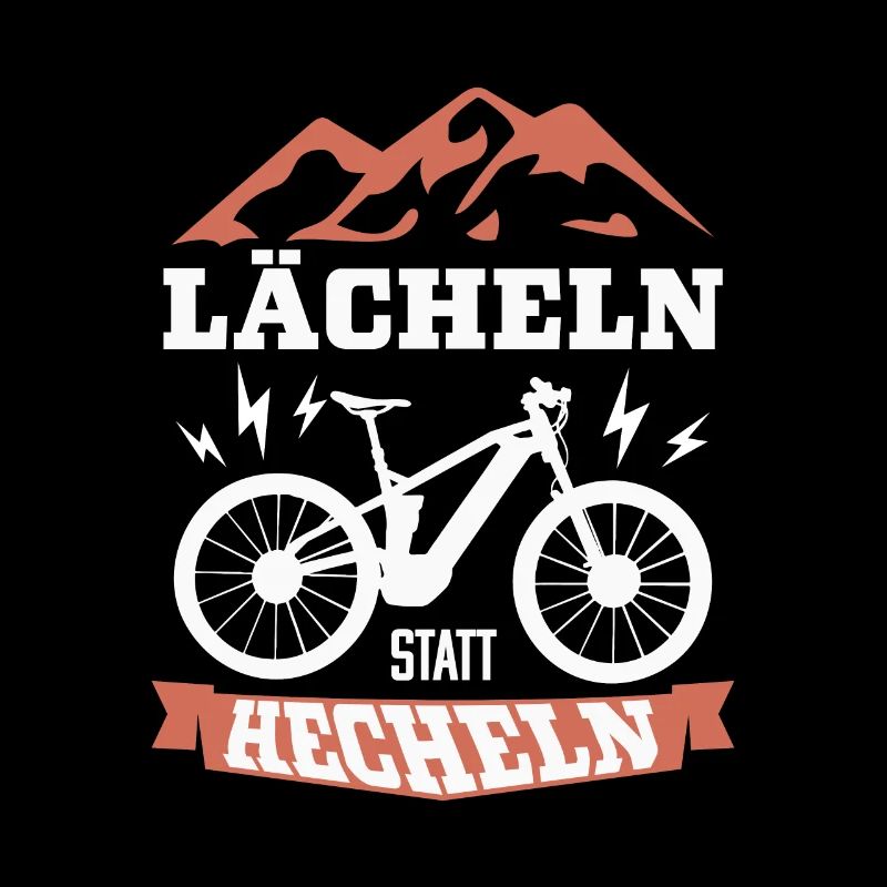 E-Bike, lächeln statt hecheln