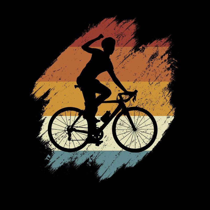 Cycliste rétro, Vélo de course