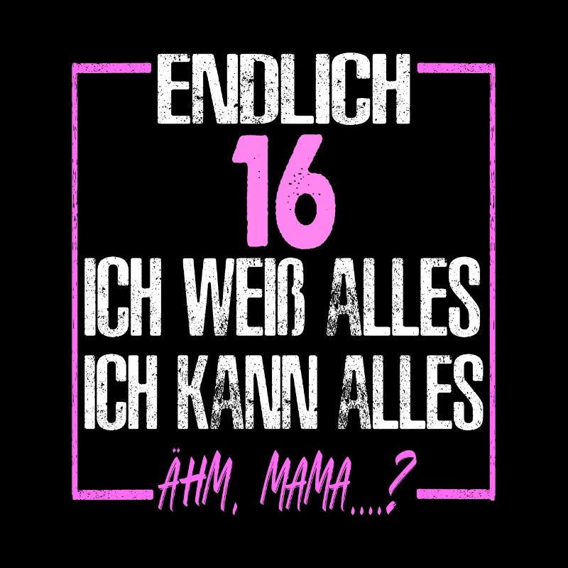 16.Geburtstag Geschenkidee