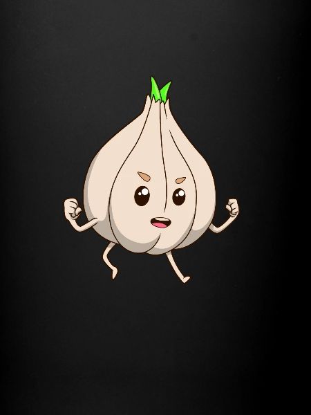 Comic Knoblauch