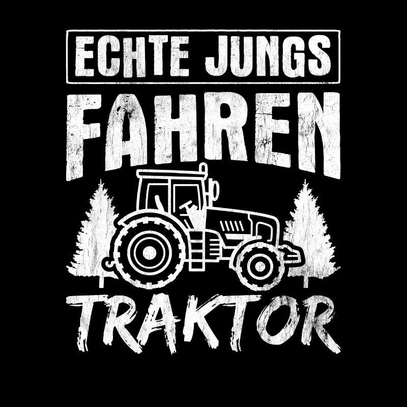 Echte Jungs Fahren Traktor Bauer Landwirt Traktor