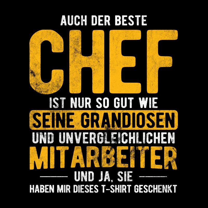Bester Chef So Gut Wie Grandiosen Mitarbeiter Chef
