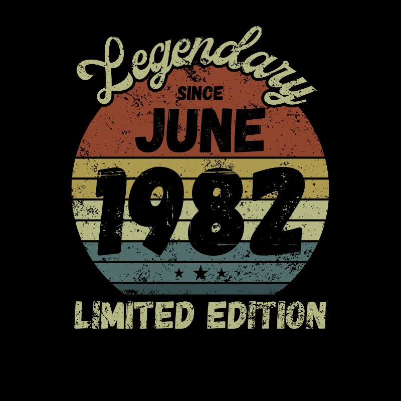 Legendary since June 1982 - Geburtstag