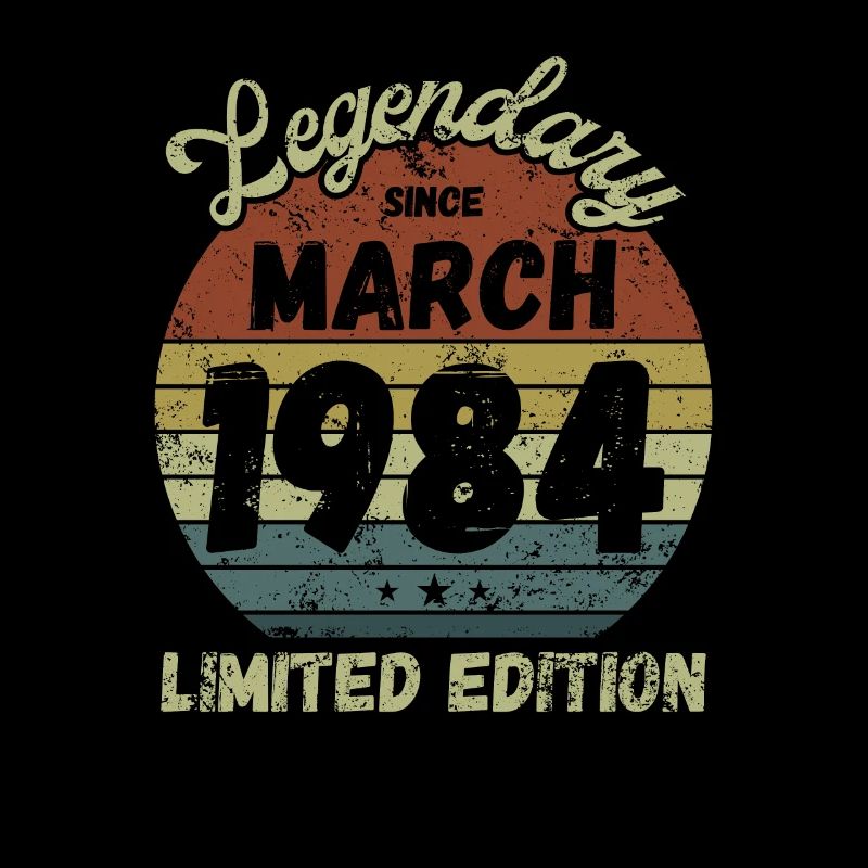 Legendary since March 1984 - Geburtstag
