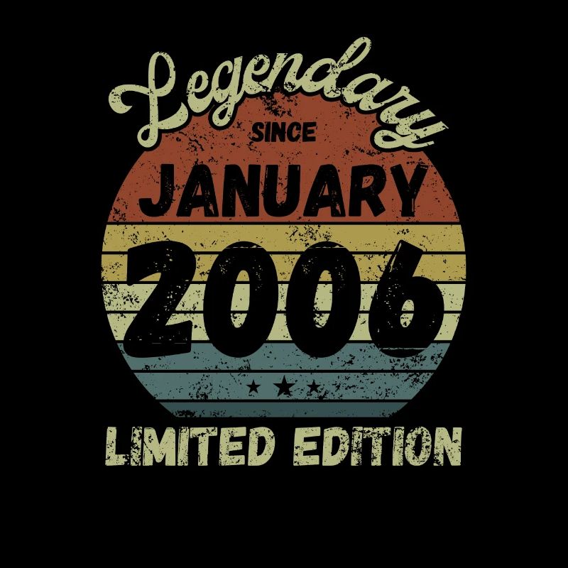 Legendary since January 2006 - Geburtstag