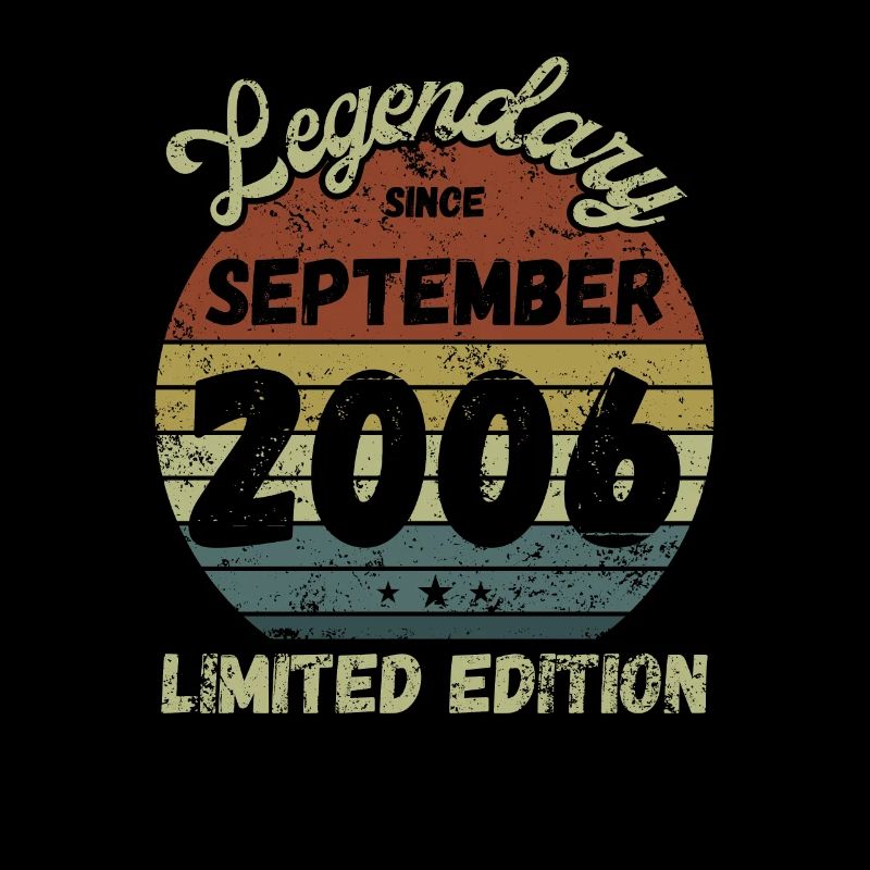 Legendary since September 2006 - Geburtstag