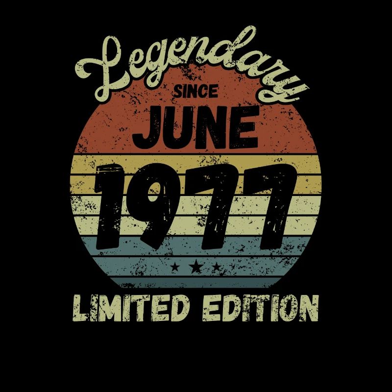 Legendary since June 1977 - Geburtstag