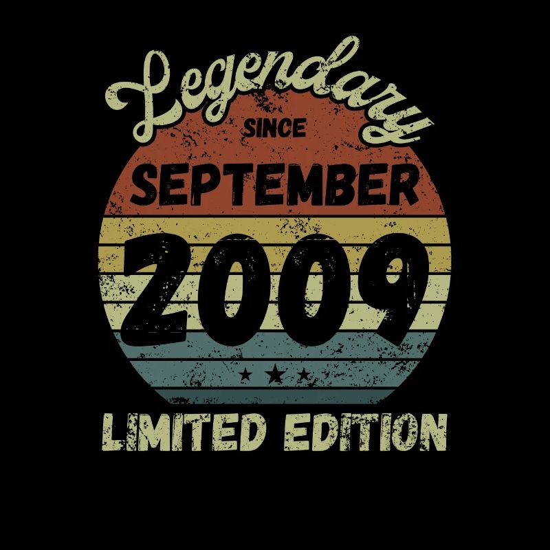 Legendary since September 2009 - Geburtstag