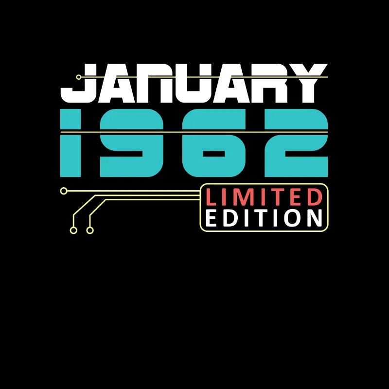 January 1962 - Geburtstag im Januar