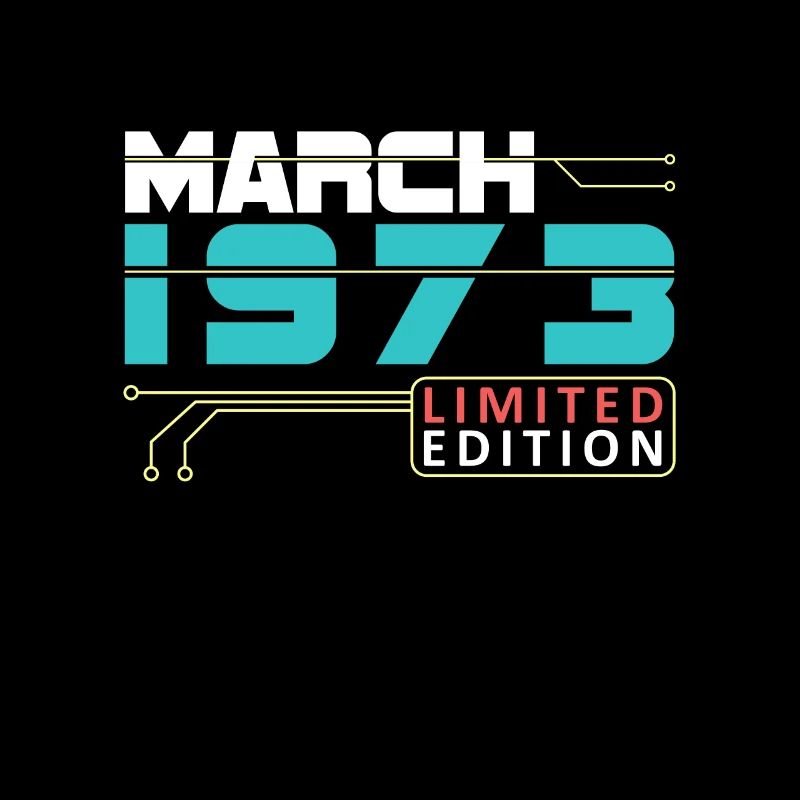 Mars 1973 - Anniversaire en mars