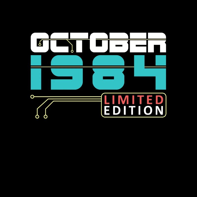 Octobre 1984 - Anniversaire en octobre