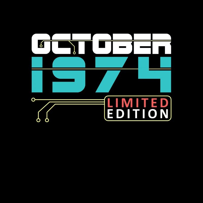 October 1974 - Birthday in October
