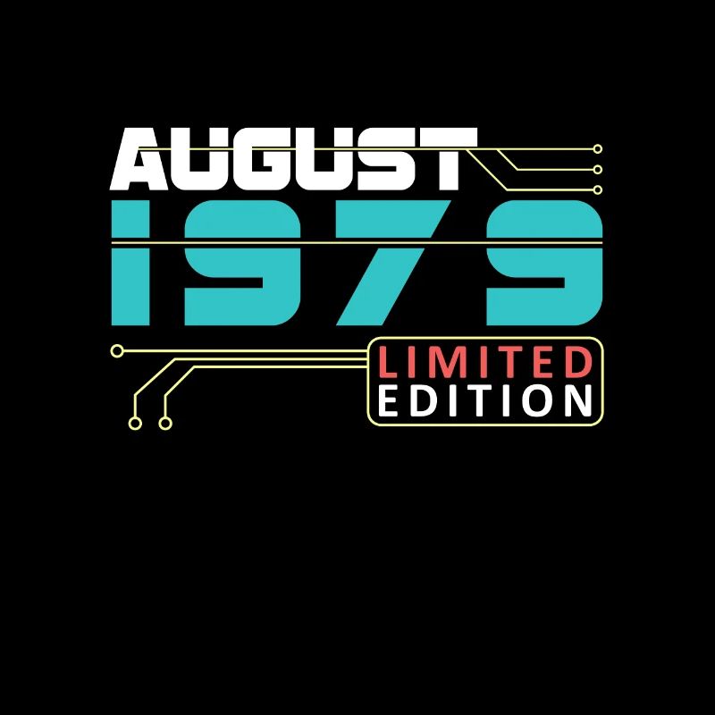 August 1979 - Geburtstag im August