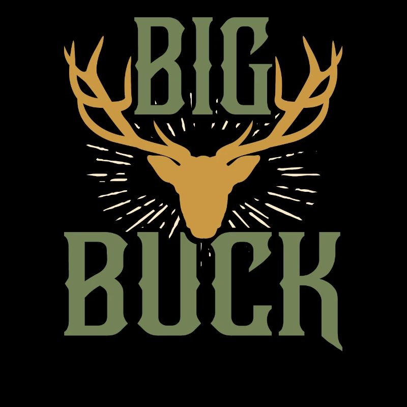 Big Buck Father Son Matching Hunting Gift