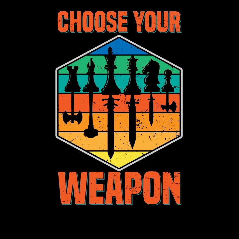 Choose Your Weapon Chess Lover Check Mate