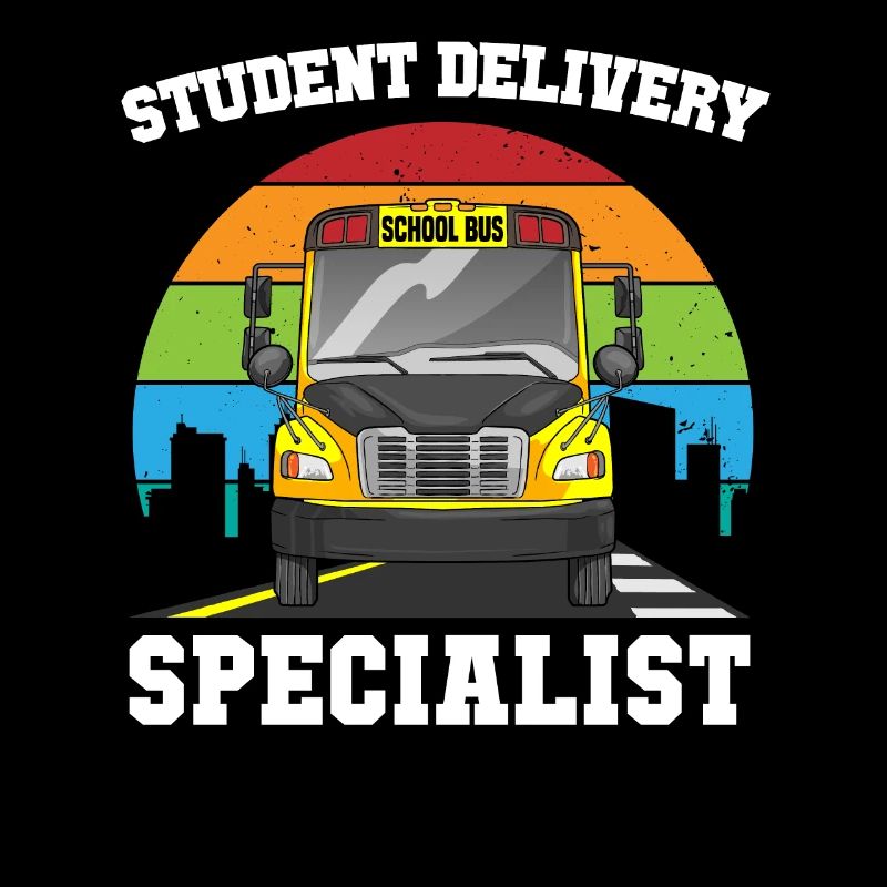 Chauffeur d’autobus scolaire spécialiste de la prestation de services aux étudiants