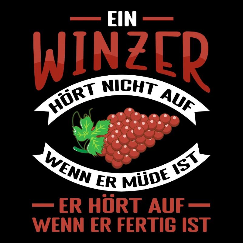 Legendärer Winzer Weinlese Weinbau