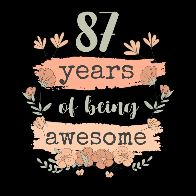 87 Gift Birthday Years Saying Funny
