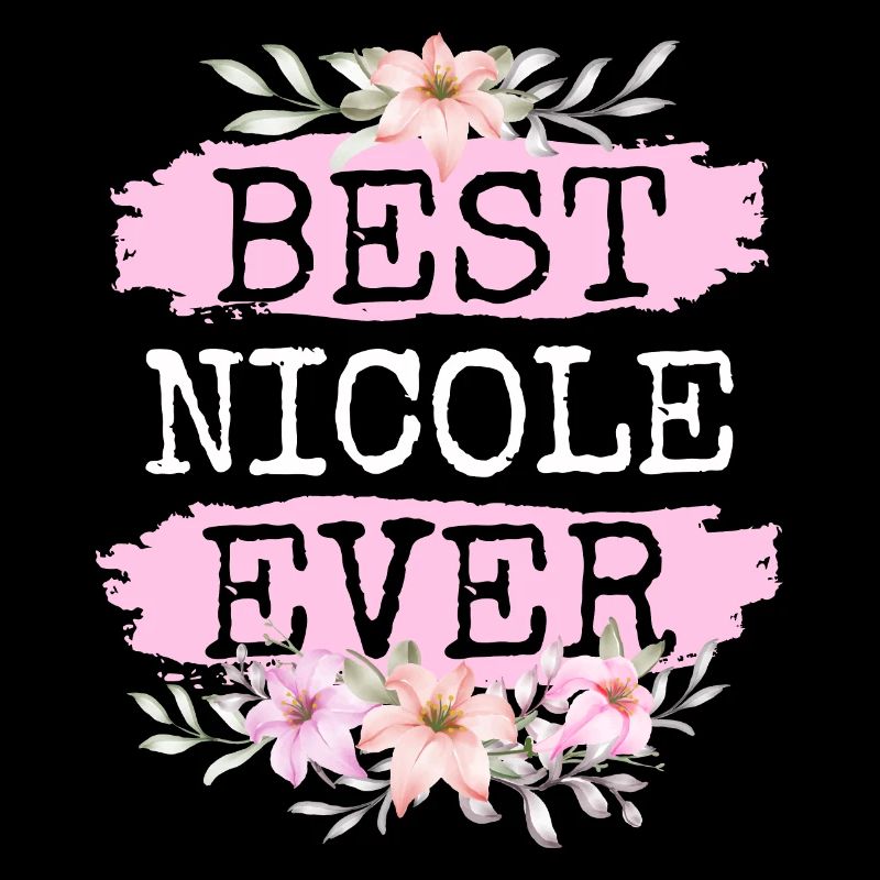 Nicole Geschenk Name Geburtstag