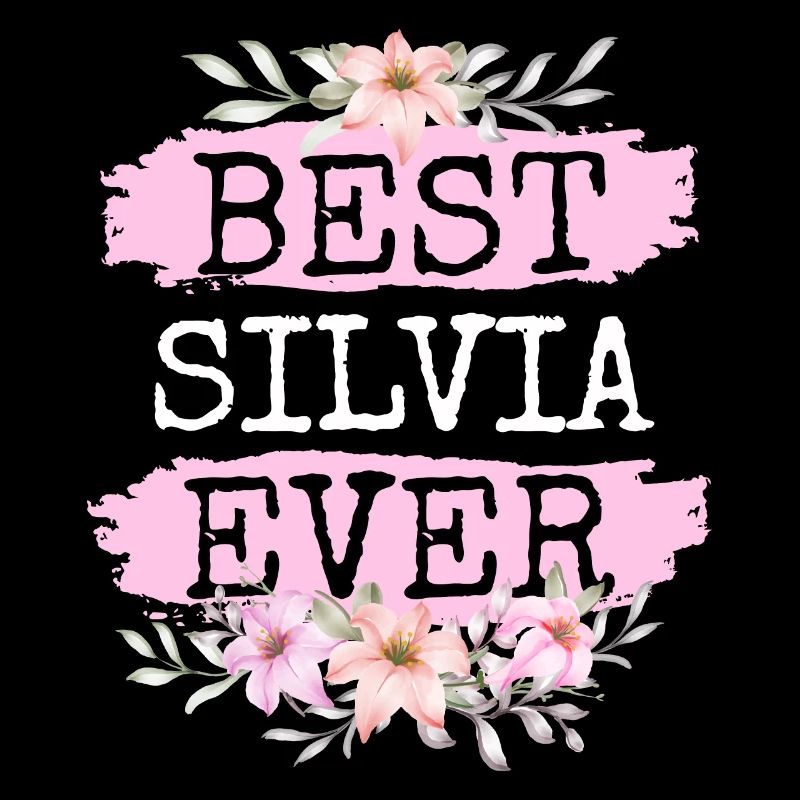 Silvia Geschenk Name Geburtstag