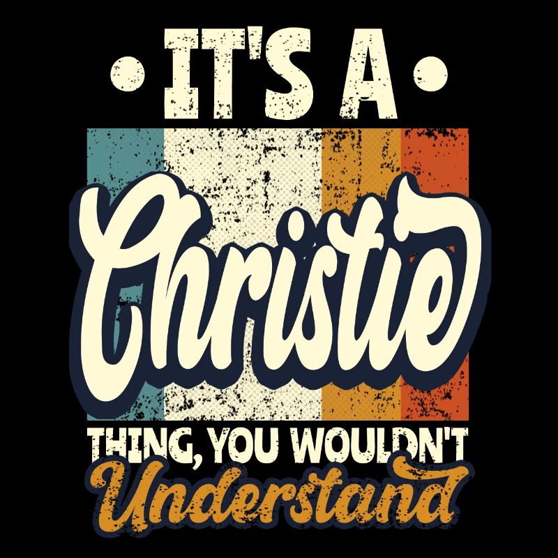 Christie Geschenk Name