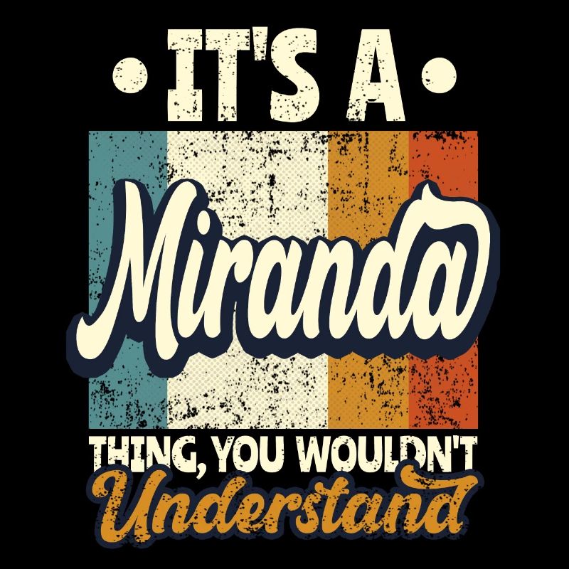 Miranda Name Geschenk Personalisiert Spruch Lustig