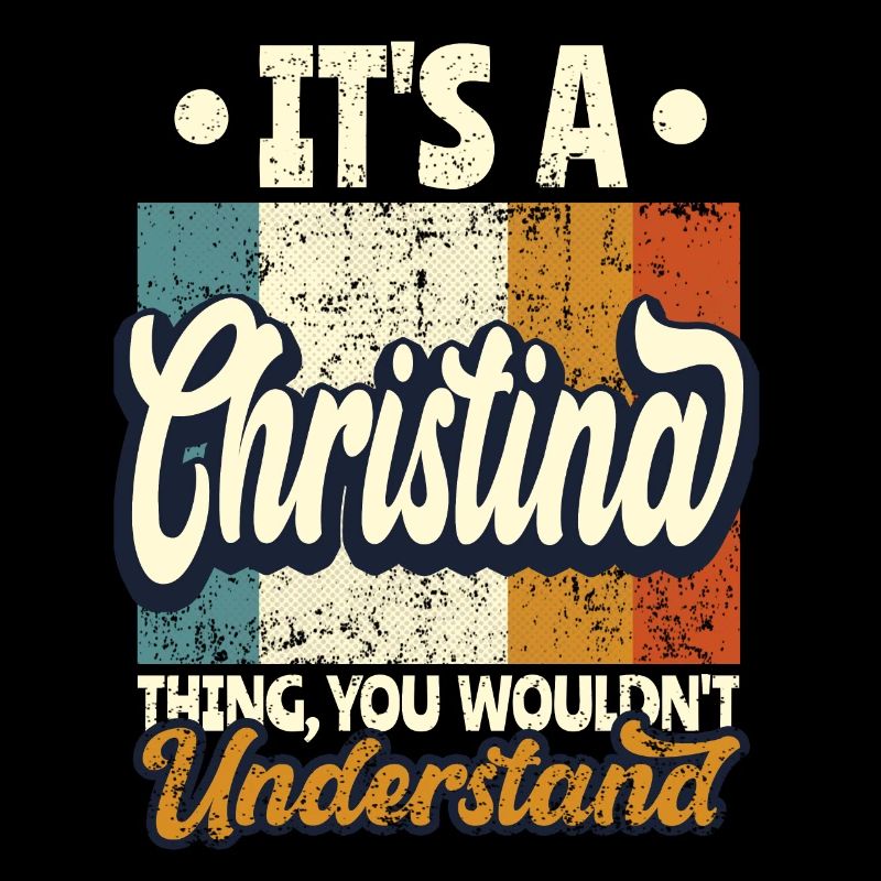Christina Name Geschenk Personalisiert Spruch