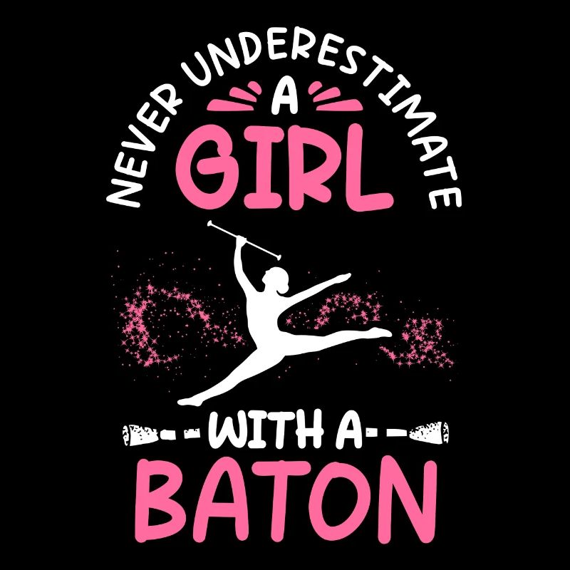 Twirling Stab Majorette Baton Stabdrehen