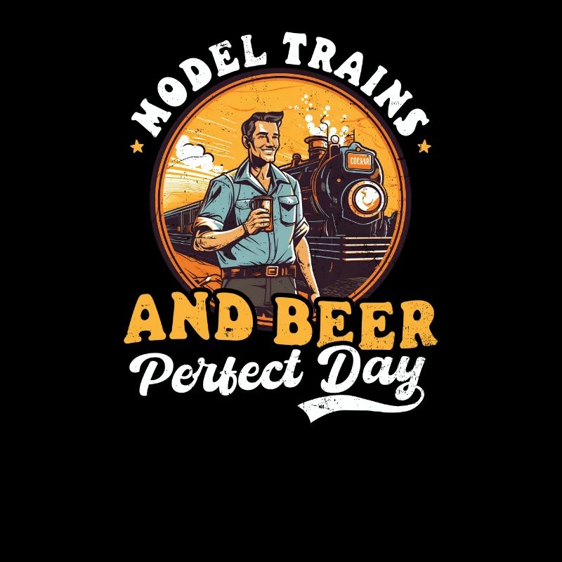 Model Railroad Model Trains And Beer