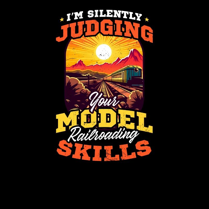 Model Railroad Silently Judging Your Skill