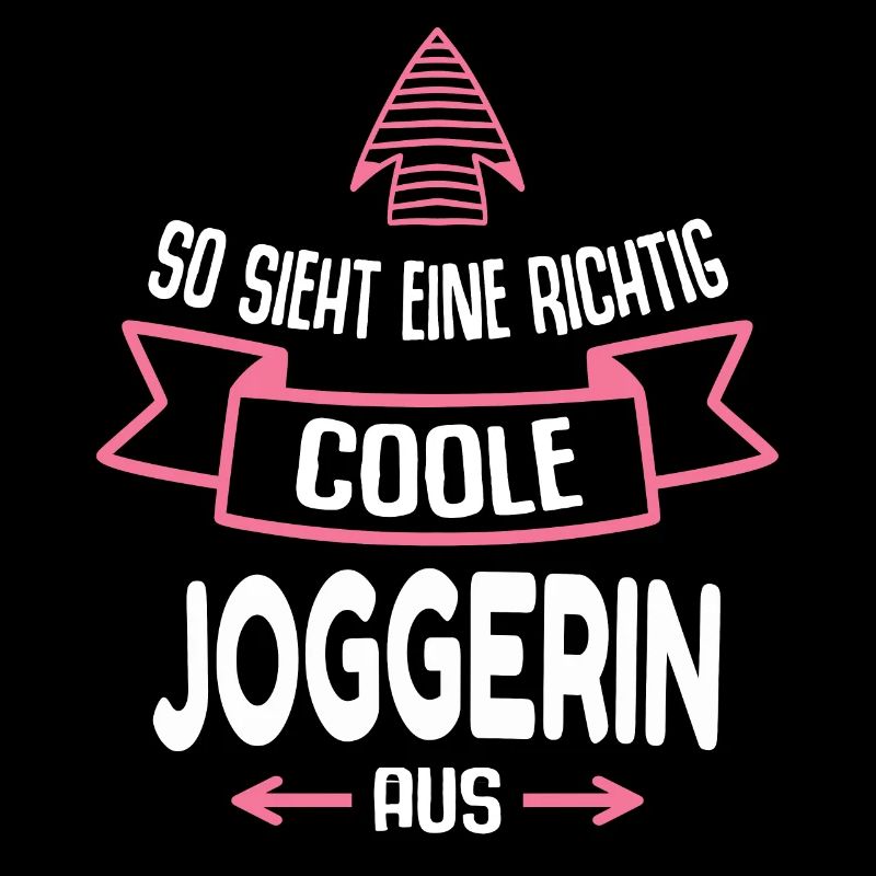 Joggerin Geschenk Lustig Spruch Joggen Läufer