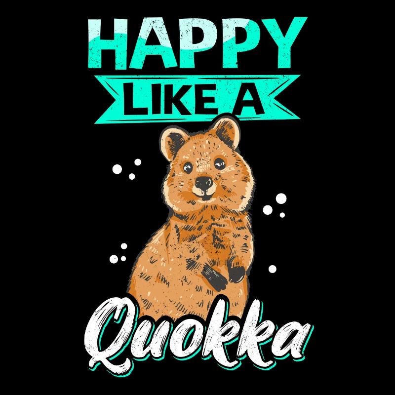 Kangourou marsupial à queue courte Quokka Australie