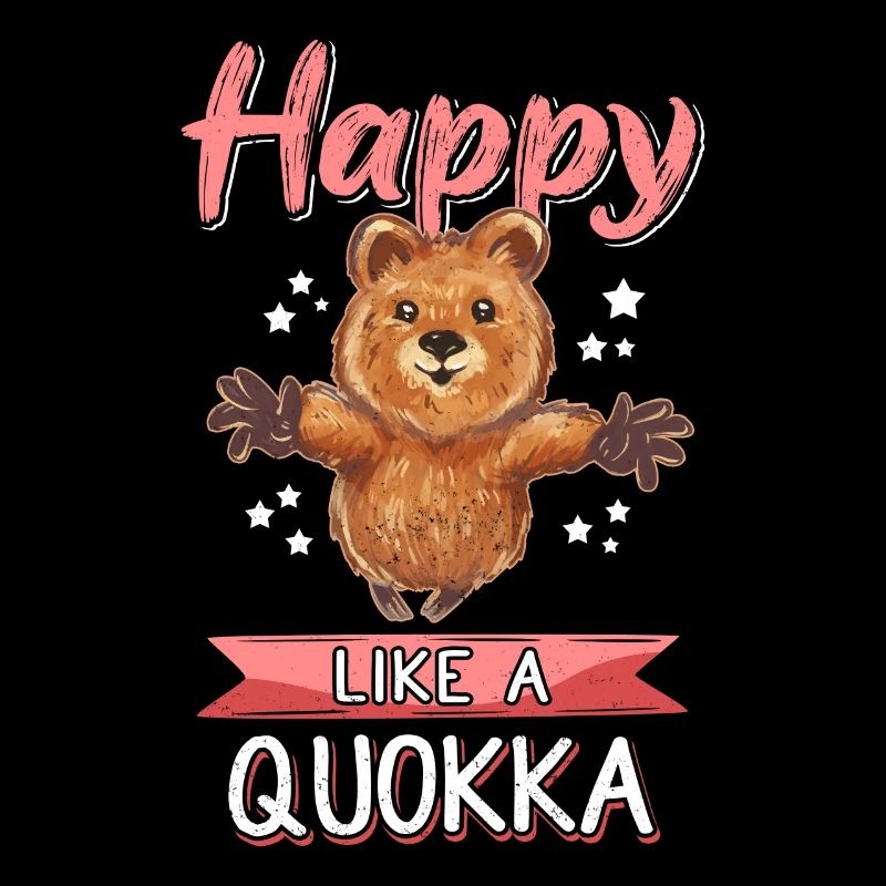Quokka Happy Marsupial Kangourou à queue courte