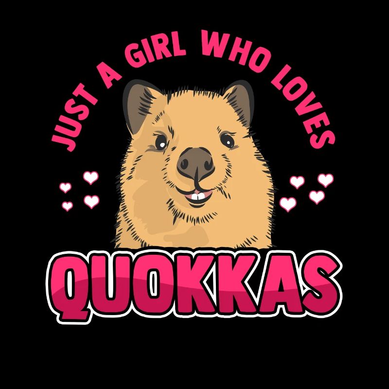 Quokka marsupial kangourou à queue courte drôle