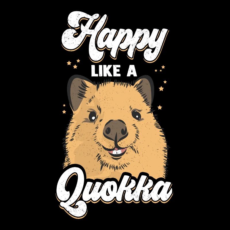 Happy Quokka Australia Short-tailed Kangaroo
