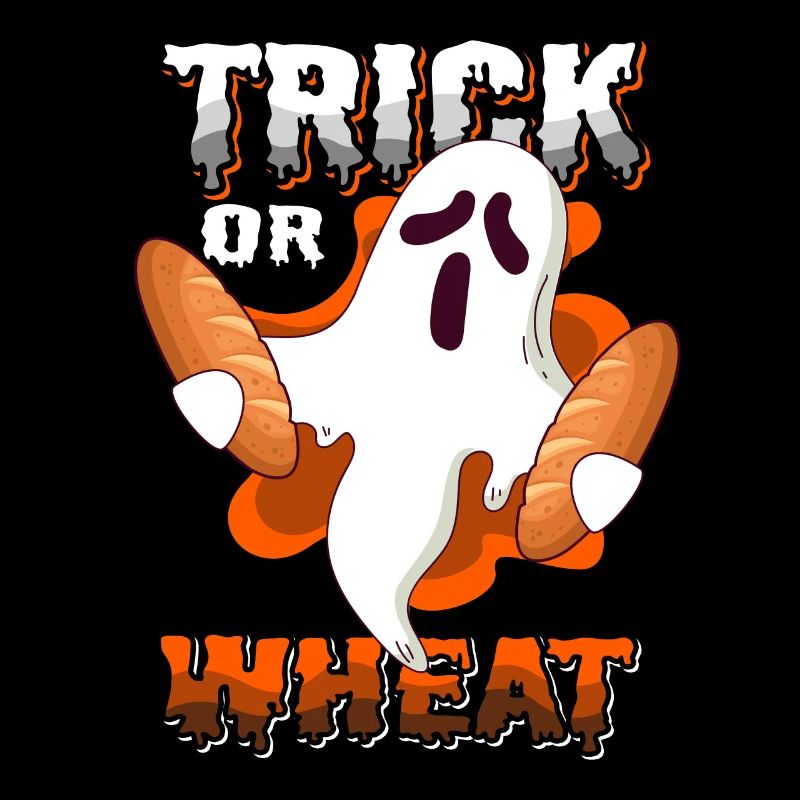Backen Halloween Geist Bäcker Gespenst Brot