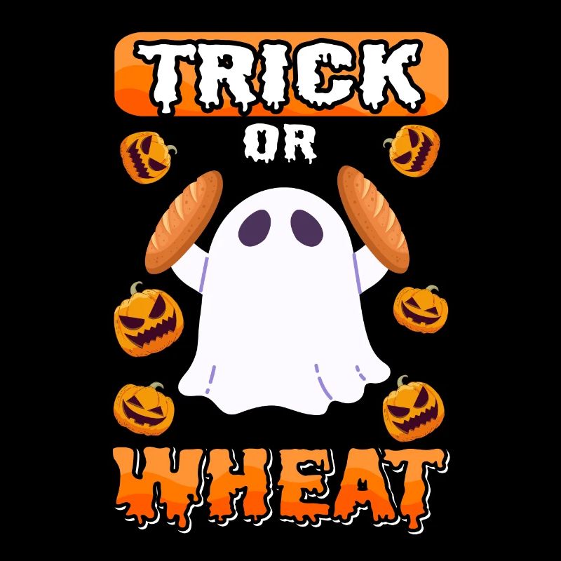 Backen Halloween Kostüm Bäcker Geist Gespenst