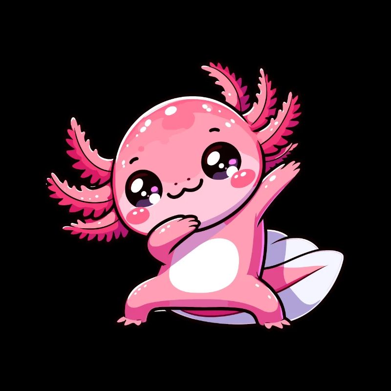 Dabbing Axolotl Dab Salamander