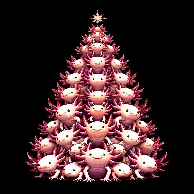 Axolotl Christmas Tree Christmas