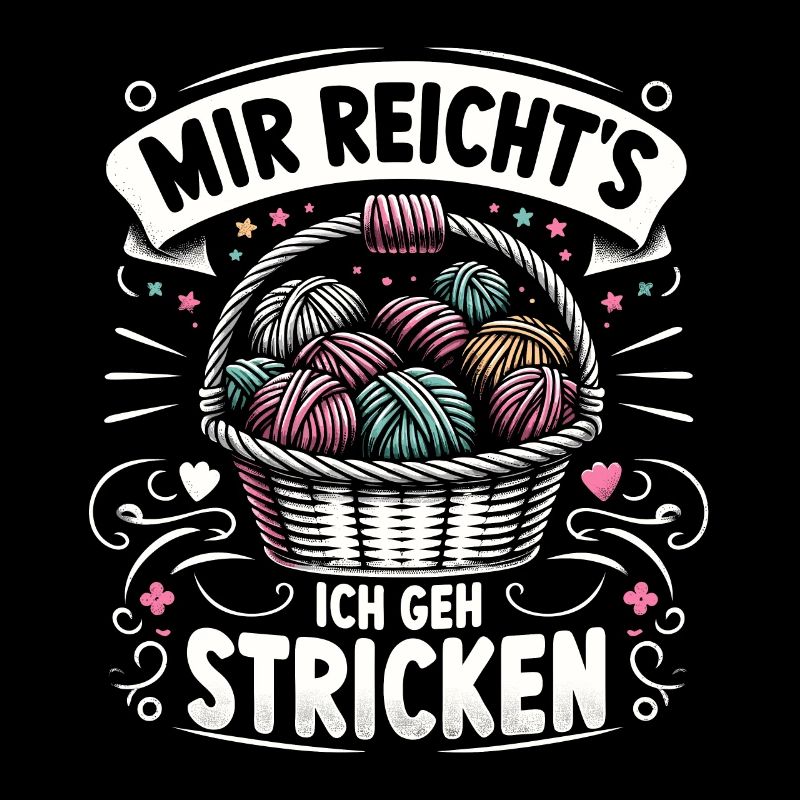 Stricken Geschenk Strickt Sprüche