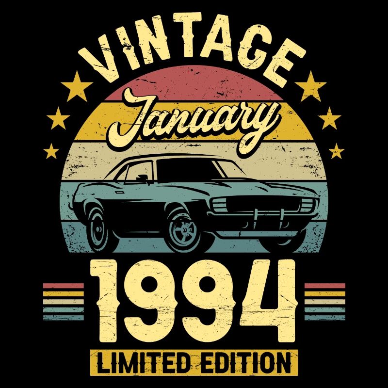 Geburtstag Januar 1994 30-jähriges Jubiläum