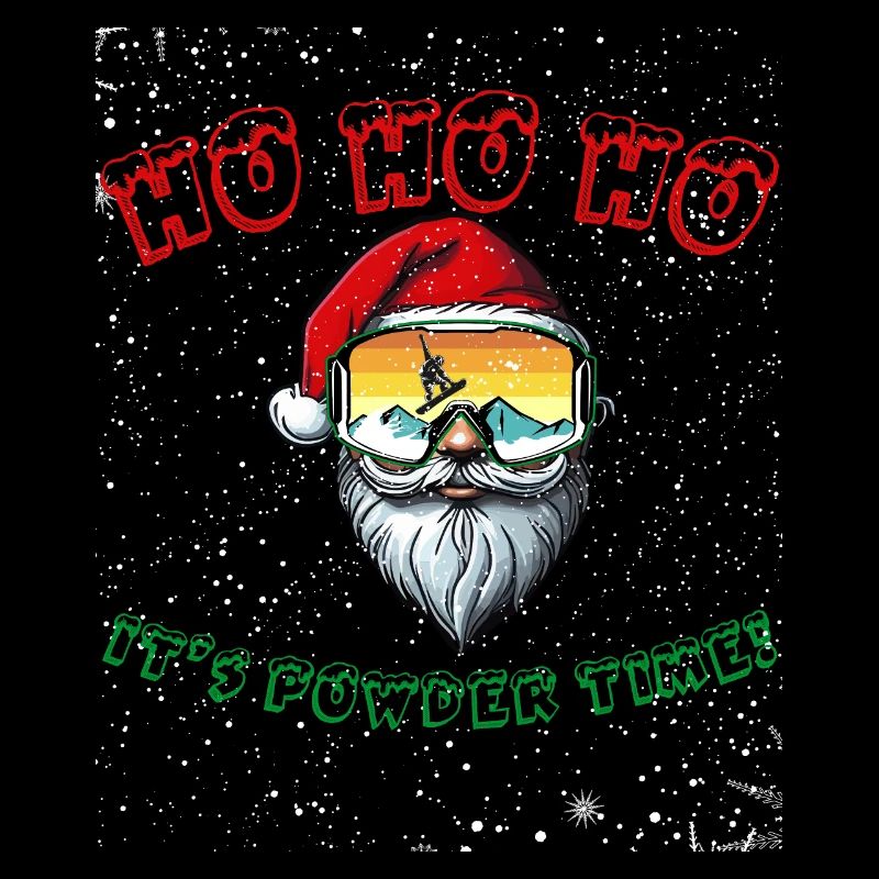 HO HO HO IT'S POWDER TIME! with Santa Claus