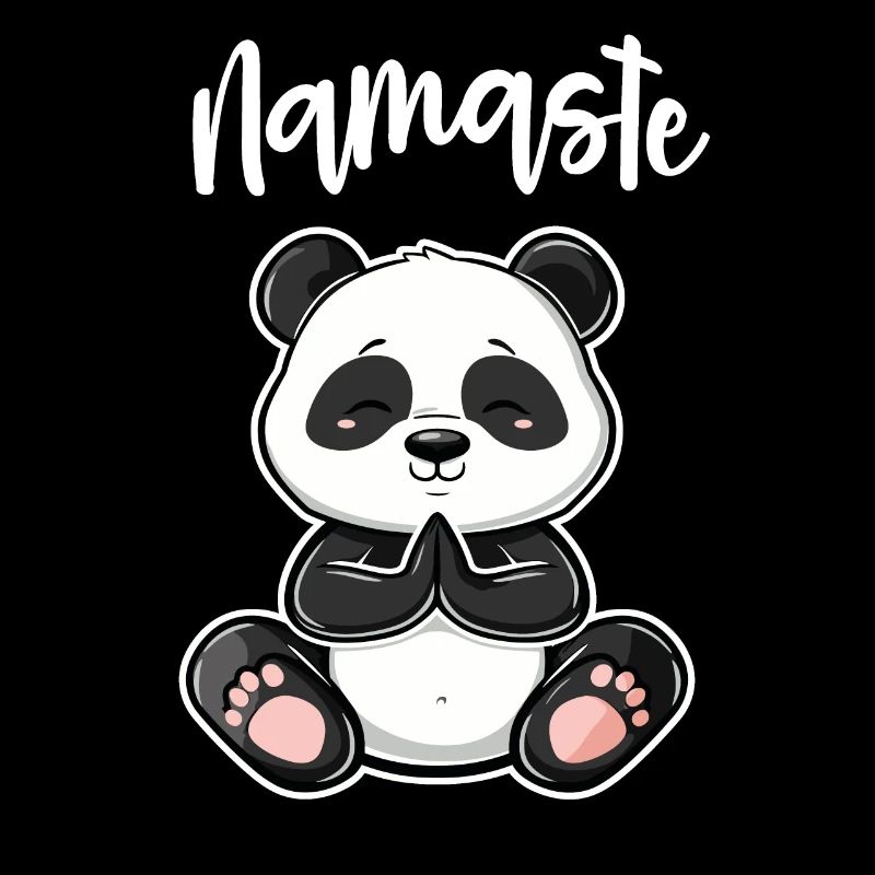 Yoga Panda Namaste