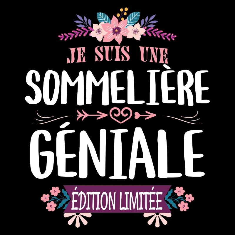 Femme Édition Limitée Sommelière Géniale