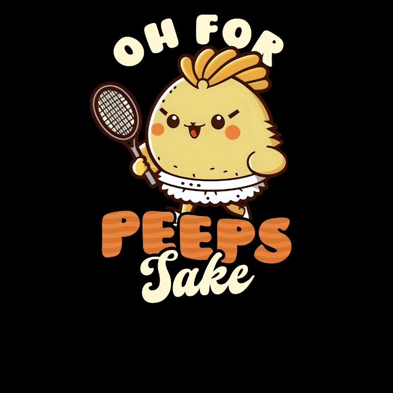 Tennis Easter For Peeps Sake