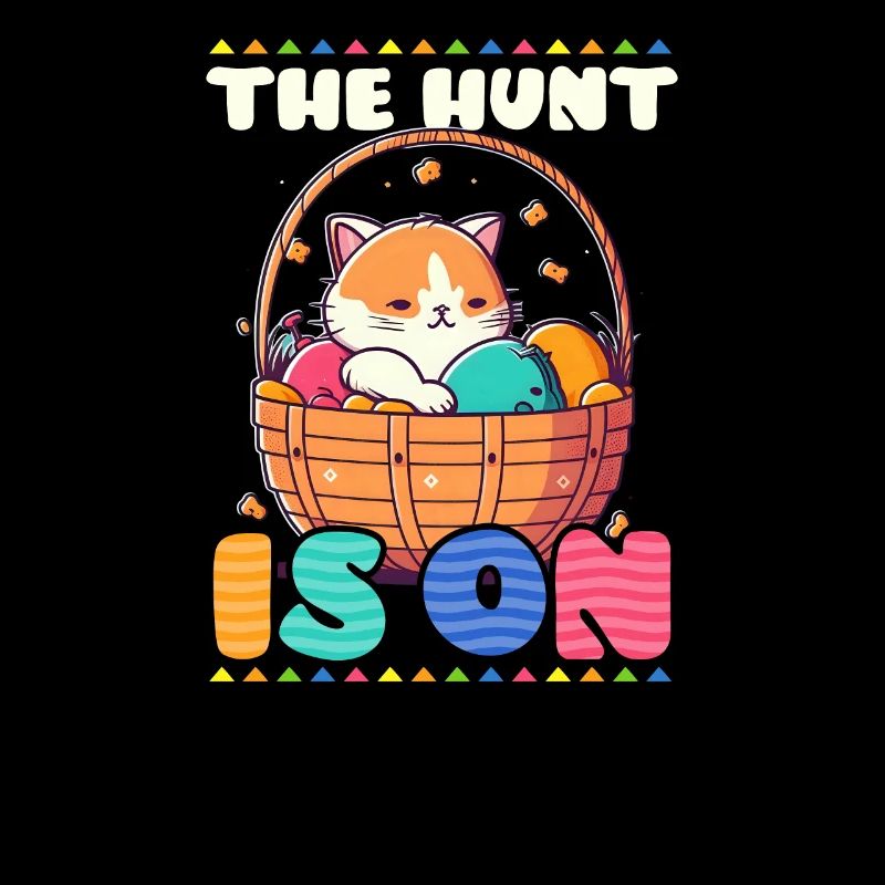 Cat Easter Hunt Is On