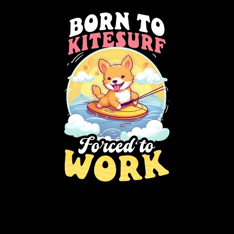 Kite Surf Né Pour Le Kite Surf Force Travail