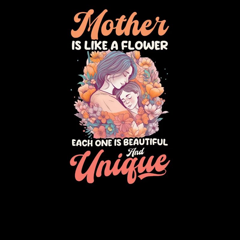 Muttertag wie Blume schön und einzigartig