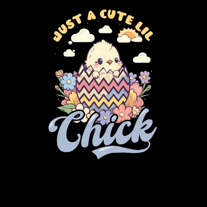 Christian Easter Just A Cute Little Chick