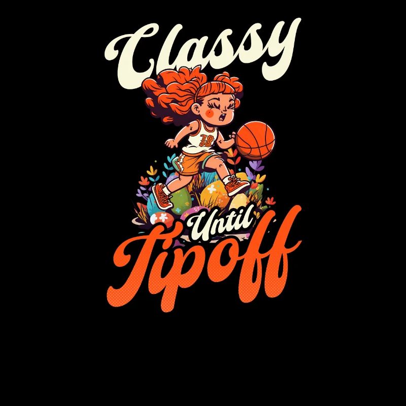 Basketball Easter Classy Until Tipoff